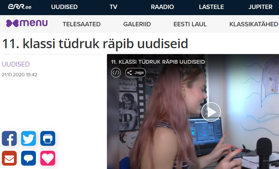 Uudiste räpp Uudiste räpp